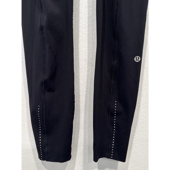 Lululemon Fast Free 7/8 Tight II Nulux 25" Leggings Black W5ATIS Women's Size 4 - Picture 3 of 8